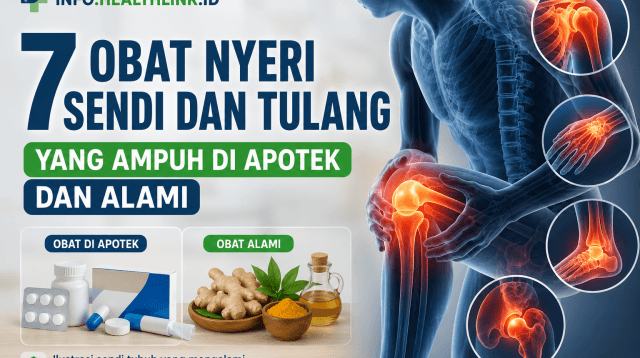 7 obat nyeri sendi dan tulang yang ampuh di apotek dan alami